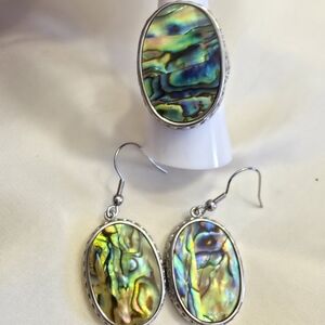Abalone Shell Jewelry Set